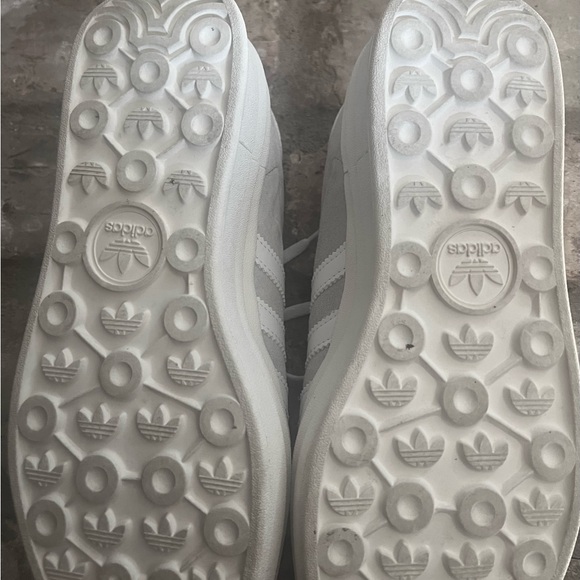 NEW Adidas Gazelle Bold Grey & White Sneaker - Picture 6 of 7